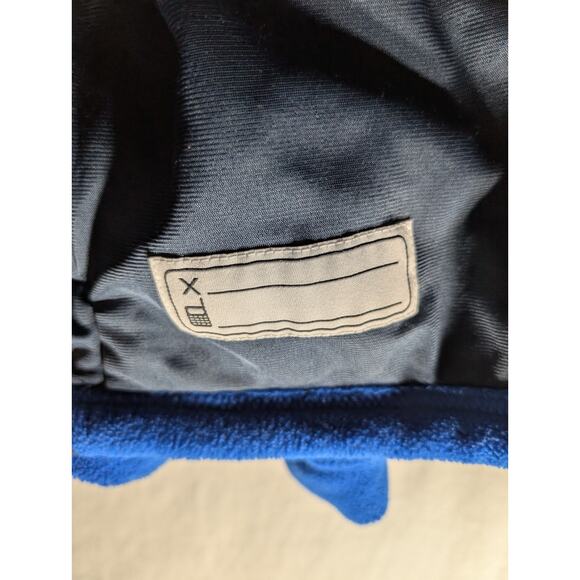 Columbia Boys Fleece Full Zip Jacket Youth 18/20 Pockets Blue Navy Color block - Picture 5 of 6